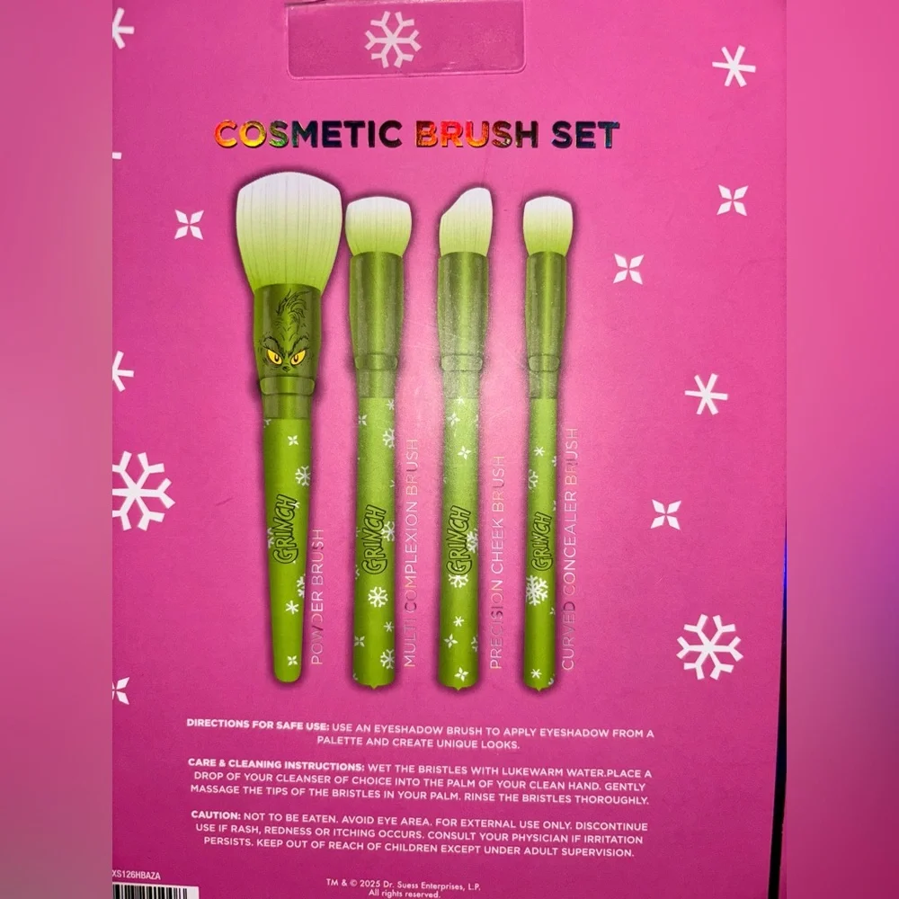 Festive Grinch Makeup Bundle